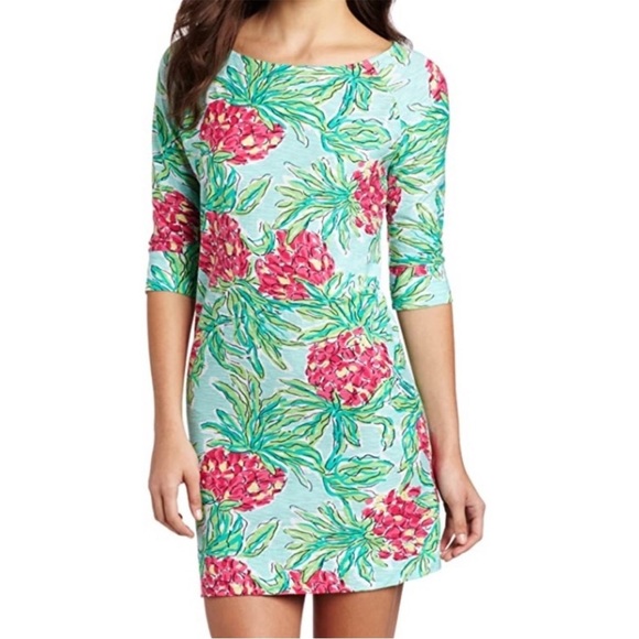 EXCELLENT CONDITION Lilly Pulitzer Floral Cassie Spike The Punch Dress XS - Picture 1 of 6